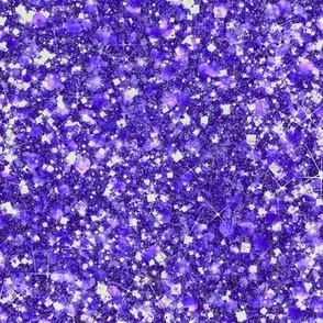 Faerie Garden Purple -- Purple Faux Glitter Solid -- Glitter Look, Simulated Glitter, Solid Purple Princess Glitter Sparkles Print -- 25in x 60.42in VERTICAL TALL repeat -- 150dpi (Full Scale) 