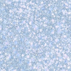 Ice Palace -- Solid Light Blue Faux Glitter -- Glitter Look, Simulated Glitter, Blue Solid Glitter, Light Blue Solid Sparkles Print -- 60.42in x 25.00in repeat -- 150dpi (Full Scale) 