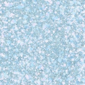 Winter Lake -- Solid Light Blue Faux Glitter -- Glitter Look, Simulated Glitter, Blue Solid Glitter, Light Blue Solid Sparkles Print -- 25in x 60.42in VERTICAL TALL repeat -- 150dpi (Full Scale) 