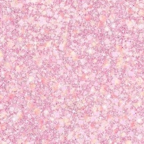 Fancy Schmancy Pink -- -- Solid Light Pink Pastel Faux Glitter -- Glitter Look, Simulated Glitter, Glitter Sparkles Print -- 60.42in x 25.00in repeat -- 150dpi (Full Scale)