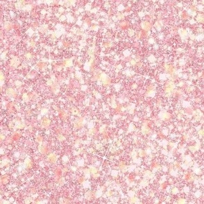 Strawberry Cheesecake -- Solid Light Pink Pastel Faux Glitter -- Glitter Look, Simulated Glitter, Glitter Sparkles Print -- 60.42in x 25.00in repeat -- 150dpi (Full Scale)
