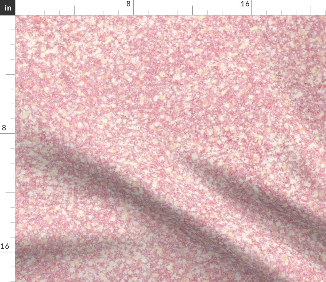 Strawberry Cheesecake -- Solid Light Pink Pastel Faux Glitter -- Glitter Look, Simulated Glitter, Glitter Sparkles Print -- 60.42in x 25.00in repeat -- 150dpi (Full Scale)