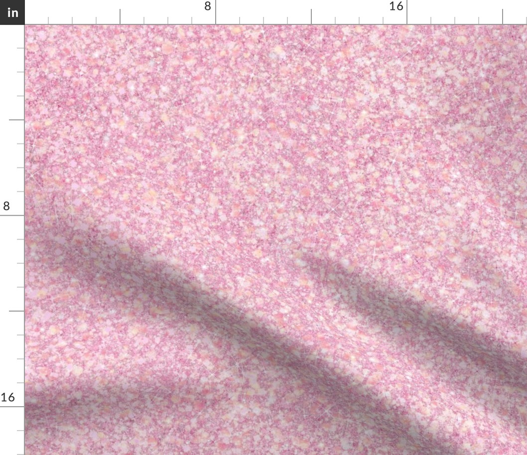 Fancy Schmancy Pink -- -- Solid Light Pink Pastel Faux Glitter -- Glitter Look, Simulated Glitter, Glitter Sparkles Print -- 25in x 60.42in VERTICAL TALL repeat -- 150dpi (Full Scale) 