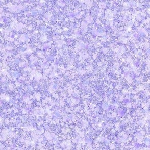 Sugar Crystal Purple -- Light Purple Faux Glitter Solid -- Glitter Look, Simulated Glitter, Solid Light Purple Princess Glitter Sparkles Print -- 25in x 60.42in VERTICAL TALL repeat -- 150dpi (Full Scale) 
