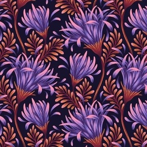 Daisies - Purple - SMALL