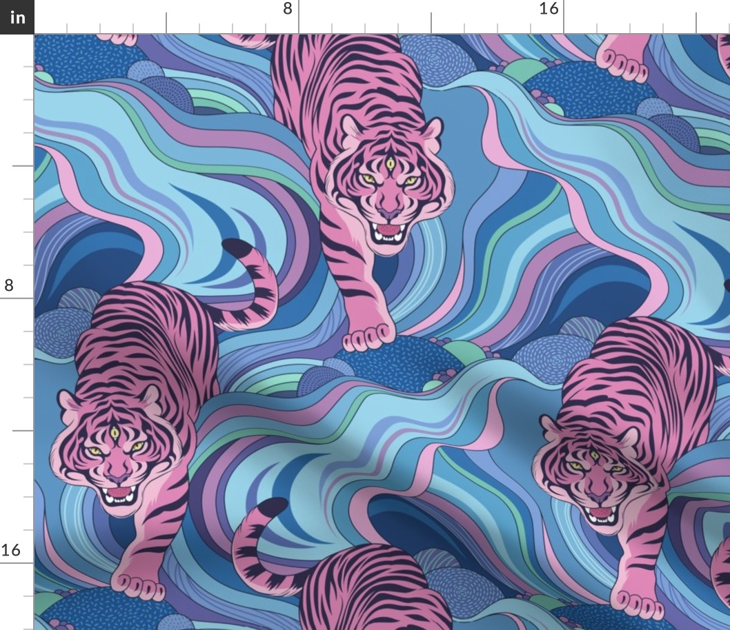 Year of pink tiger