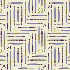 Pens Fabric, Wallpaper and Home Decor