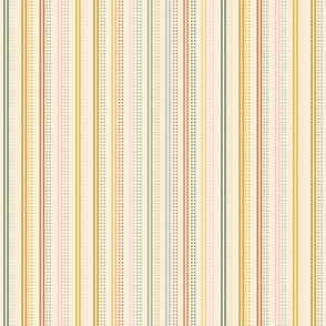 Lemony stripes with squares | 12 | on cream