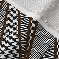 Classic Pattern Mix Black & White - Small Scale