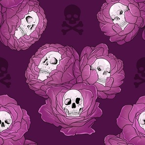 Poison Petals - Deep poison purple