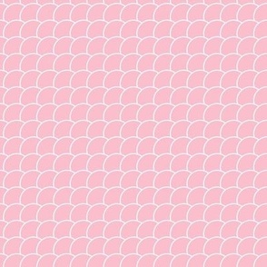 fish scales on pink _ small