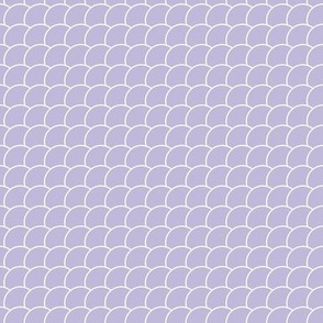 fish scales on purple _ small