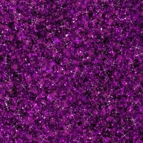 Gripping Grape -- Solid Purple Faux Glitter -- Glitter Look, Simulated Glitter, Purple Glitter Sparkles Print -- 25in x 60.42in VERTICAL TALL repeat -- 150dpi (Full Scale) 