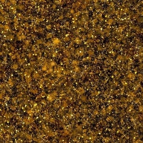 Gold Miner's Dream -- Solid Gold Faux Glitter -- Glitter Look, Simulated Glitter, Gold Glitter Sparkles Print -- 25in x 60.42in VERTICAL TALL repeat -- 150dpi (Full Scale) 