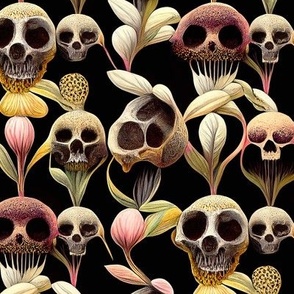 Surrealist Botanicals & Skulls