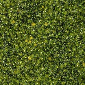 Dancing Avocado Green -- Solid Green Faux Glitter -- Glitter Look, Simulated Glitter, Vintage Retro Green Glitter Sparkles Print -- 25in x 60.42in VERTICAL TALL repeat -- 150dpi (Full Scale) 