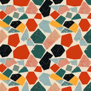 Colorful Terrazzo Pattern 2