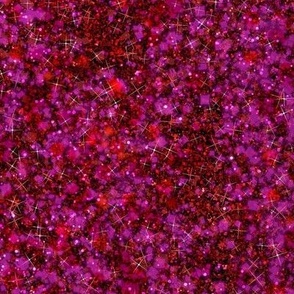 Berry Blast Red -- Solid Pink Red Valentine Faux Glitter -- Glitter Look, Simulated Glitter, Red Pink Valentines Glitter Sparkles Print -- 25in x 60.42in VERTICAL TALL repeat -- 150dpi (Full Scale) 