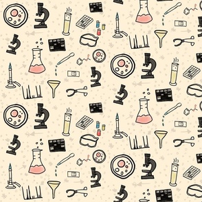 Science lab (tan background)