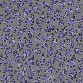 Potion Panic - Purple on Grey