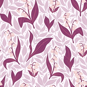 Poisonous Plants - Lily of the Valley - Magenta