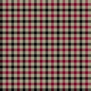 Dacre 1868 estate check muted, 1/4" squares 