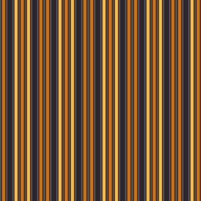 Yellow, orange and green stripes - Small scale