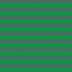 Green stripes - vivid green and grey green - medium
