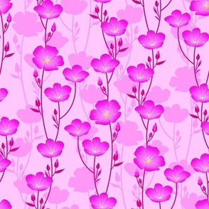 pink floral patterns 3