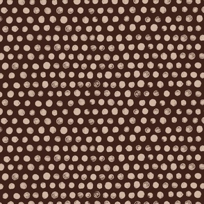 Dotted Lines (Dark Oak and Sand)