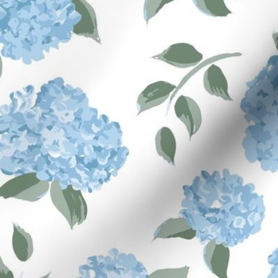Felicity hydrangea blue, white, and green