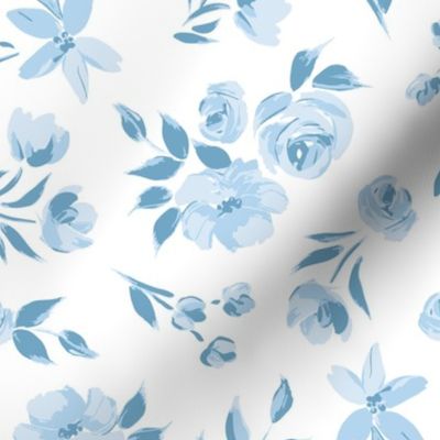 Felicity blue and white floral