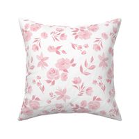 Felicity pink and white floral