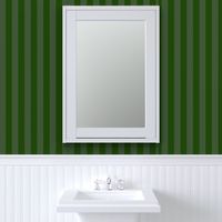 Evergreen and Faded Evergreen 2 Inch Vertical Cabana Stripes

