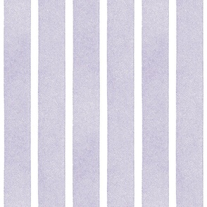 Textured Ribbons Print - Purple on White Stripes - Large Scale (Colors, Confetti & Kimono Dolls)