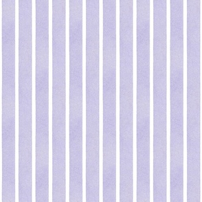 Textured Ribbons Print - Purple on White Stripes -Medium Scale (Colors, Confetti & Kimono Dolls)
