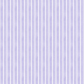 Textured Ribbons Print - Purple on White Stripes - Small Scale (Colors, Confetti & Kimono Dolls)