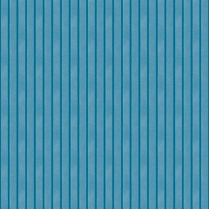 Textured Ribbons Print - White on Blue Stripes -Small Scale (Colors, Confetti & Kimono Dolls)