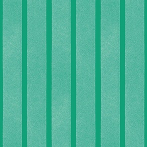 Textured Ribbons Print - White on Green Stripes -Large Scale (Colors, Confetti & Kimono Dolls)