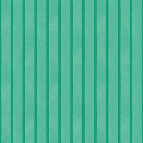 Textured Ribbons Print - White on Green Stripes -Medium Scale (Colors, Confetti & Kimono Dolls)
