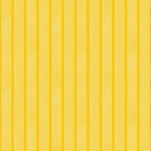 Textured Ribbons Print - White on Yellow Stripes -Small Scale (Colors, Confetti & Kimono Dolls)