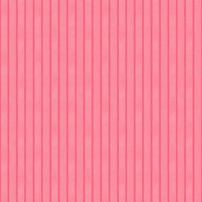 Textured Ribbons Print - White on Pink Stripes -Small Scale (Colors, Confetti & Kimono Dolls)