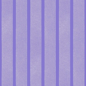 Textured Ribbons Print - White on Purple Stripes -Large Scale (Colors, Confetti & Kimono Dolls)