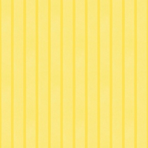 Textured Ribbons Print - White on Lemon Stripes - Medium Scale (Coloring at the Ice Cream Shop)