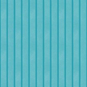 Textured Ribbons Print - White on Blue Raspberry Stripes - Medium Scale (Coloring at the Ice Cream Shop)