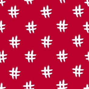 Japanese Igeta (hashtag) Japan Red White