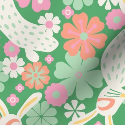 Easter Bunny - Large - Green