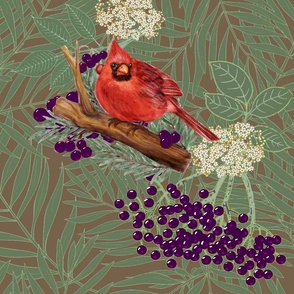 Elderberry Cardinal  Treat