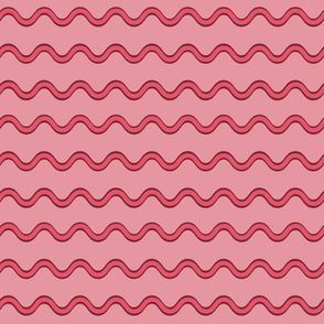 Bicolor waves- pink
