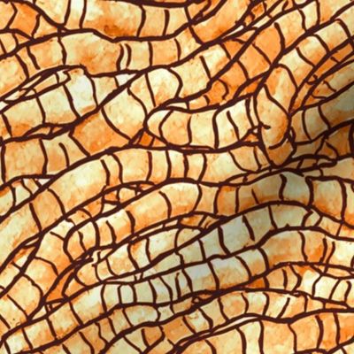 Earth Worms Novelty Costuming Gold Marestail